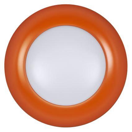 Osram - Dæmpbar LED-loftlampe ORBIS PLATE LED/35W/230V pr. 43 cm orange/sort