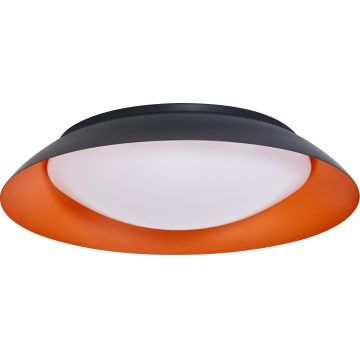 Osram - Dæmpbar LED-loftlampe ORBIS PLATE LED/45W/230V Ø 48 cm orange/sort