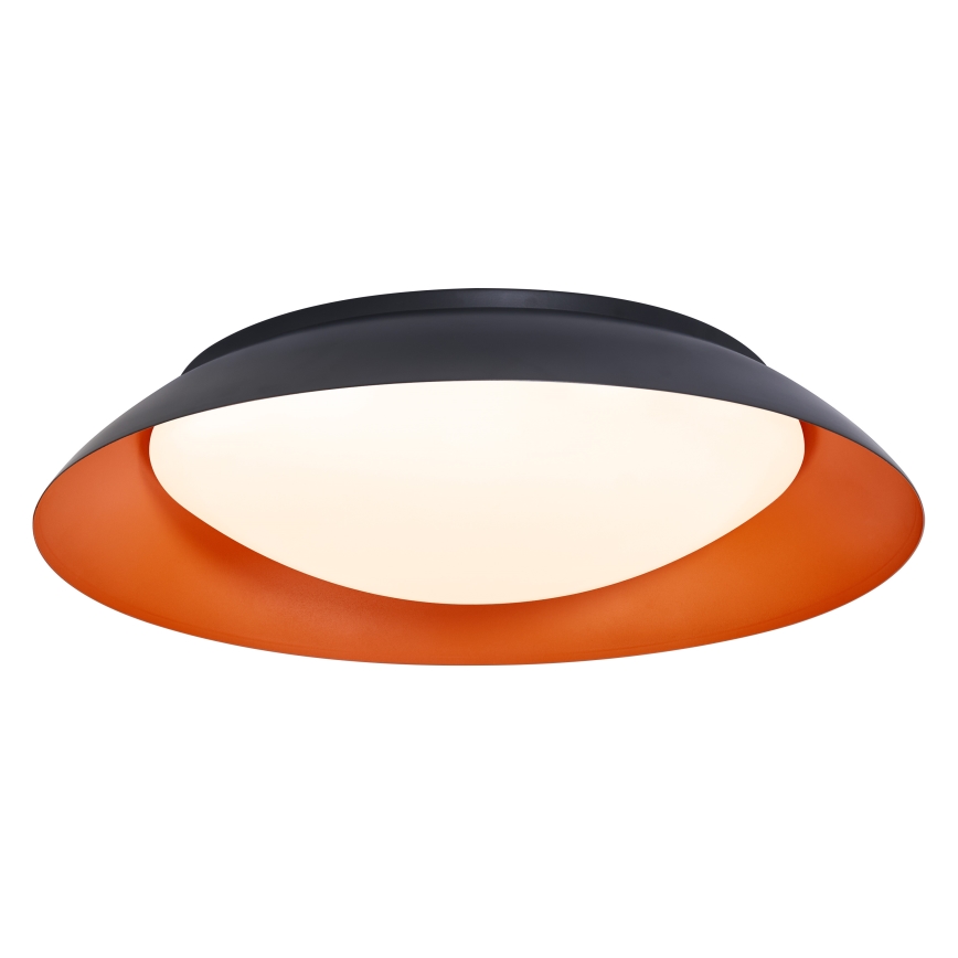 Osram - Dæmpbar LED-loftlampe ORBIS PLATE LED/45W/230V Ø 48 cm orange/sort