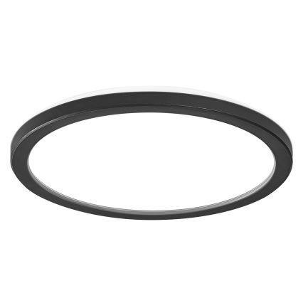 Osram - LED dæmpbar loftlampe ORBIS ULTRA SLIM LED/15W/230V 3000 K Ø 23,5 cm sort