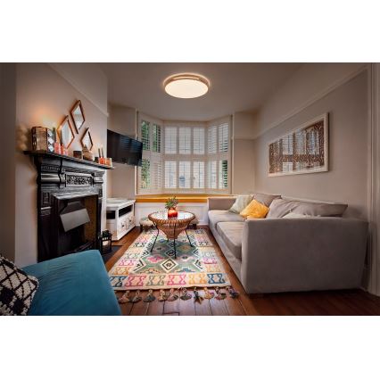 Osram - Dæmpbar LED-loftlampe ORBIS WOODBURRY LED/16W/230V Ø 30 cm