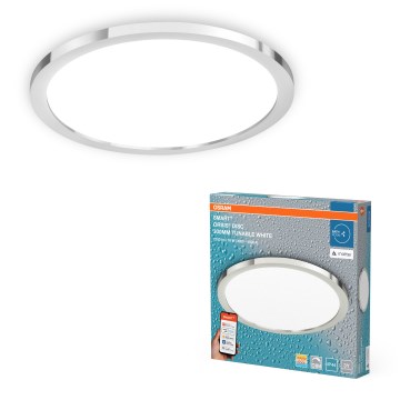 Osram - Dæmpbar LED-loftlampe til badeværelse SMART+ DISC LED/18W/230V 3000-6500K IP44 Wi-Fi