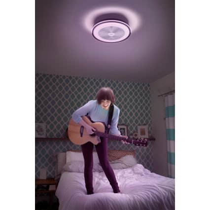 Osram - Dæmpbar LED-loftlampe med ventilator MURLAN LED/26W/230V 3000-6500K + fjernbetjening