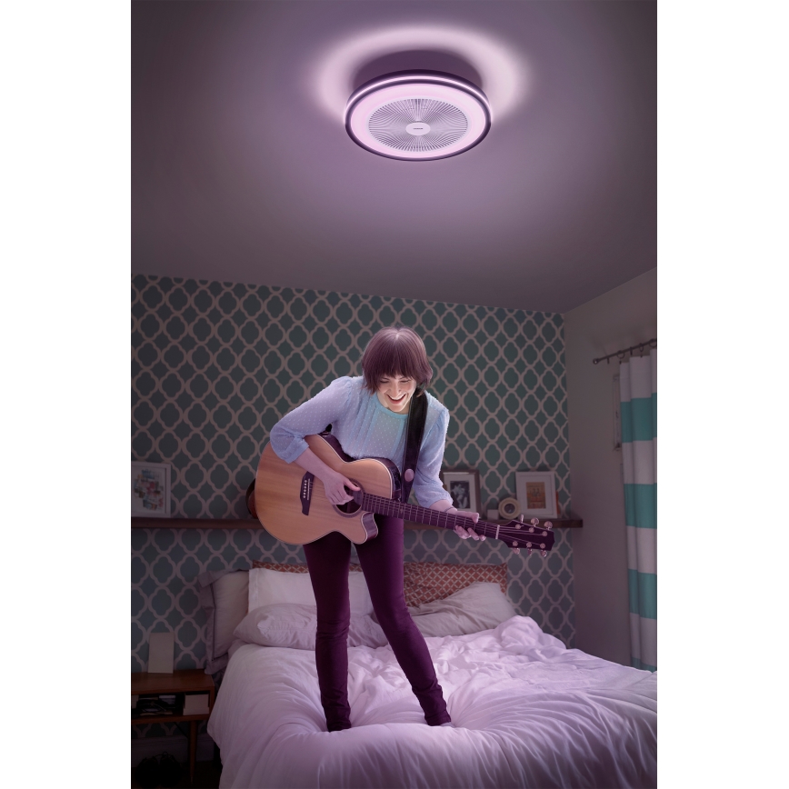 Osram - Dæmpbar LED-loftlampe med ventilator MURLAN LED/26W/230V 3000-6500K + fjernbetjening
