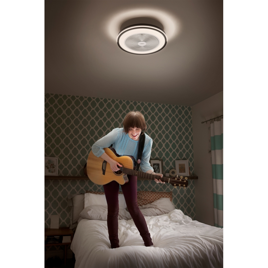 Osram - Dæmpbar LED-loftlampe med ventilator MURLAN LED/26W/230V 3000-6500K + fjernbetjening