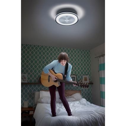 Osram - Dæmpbar LED-loftlampe med ventilator MURLAN LED/26W/230V 3000-6500K + fjernbetjening