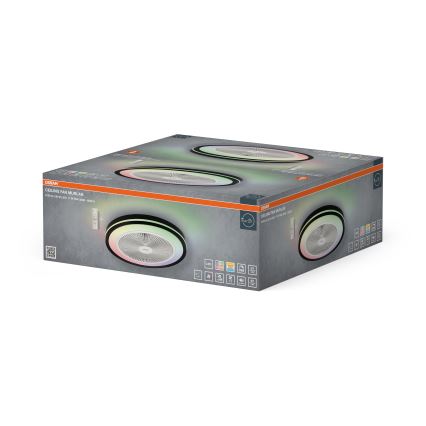 Osram - Dæmpbar LED-loftlampe med ventilator MURLAN LED/26W/230V 3000-6500K + fjernbetjening