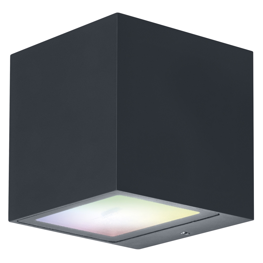 Osram - LED RGBW Dæmpbar udendørs vægarmatur SMART+ BRICK LED/14W/230V IP44 Wi-Fi