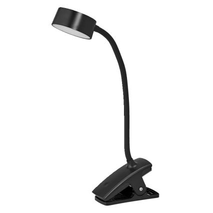 Osram - LED dæmpbar bordlampe med klemme OFFICE LINE LED/4,8W/230V 3000/4000/6500K sort
