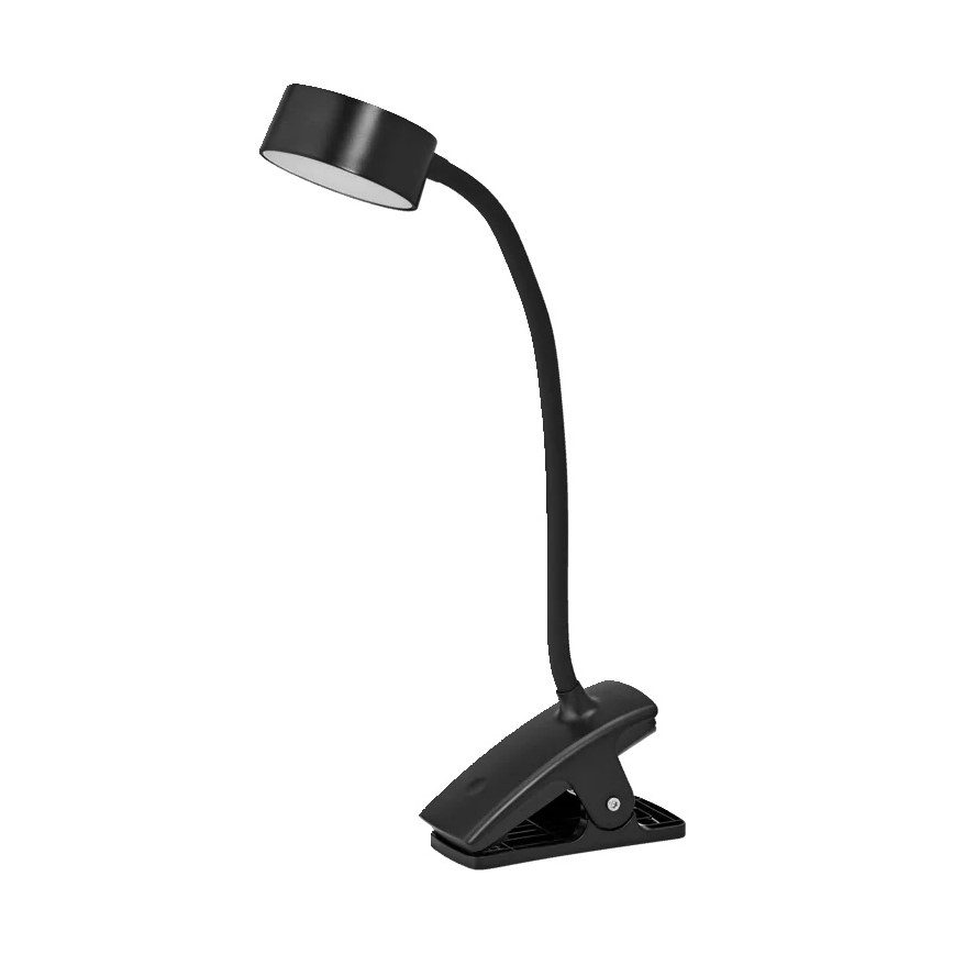Osram - LED dæmpbar bordlampe med klemme OFFICE LINE LED/4,8W/230V 3000/4000/6500K sort