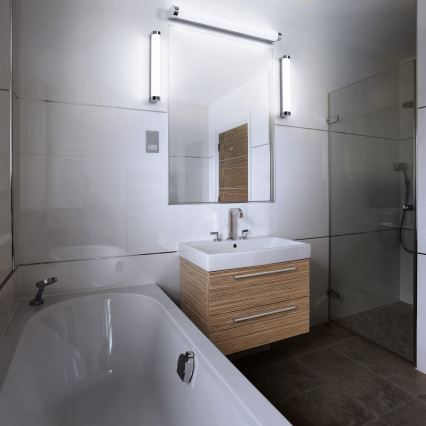 Osram - Dæmpbar LED-spejlbelysning ORBIS TUBE LED/12W/230V 60 cm IP44 blank krom