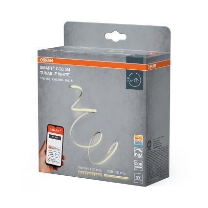 Osram - Dæmpbar LED-strip SMART+ COB 5m LED/18W/230V 2700-6500K Wi-Fi