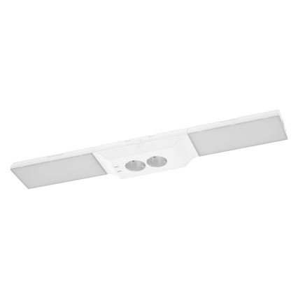 Osram - Dæmpbar LED-underskabslampe med stikkontakter UNDERCABINET LED/10W/230V 3000K 54,8 cm hvid