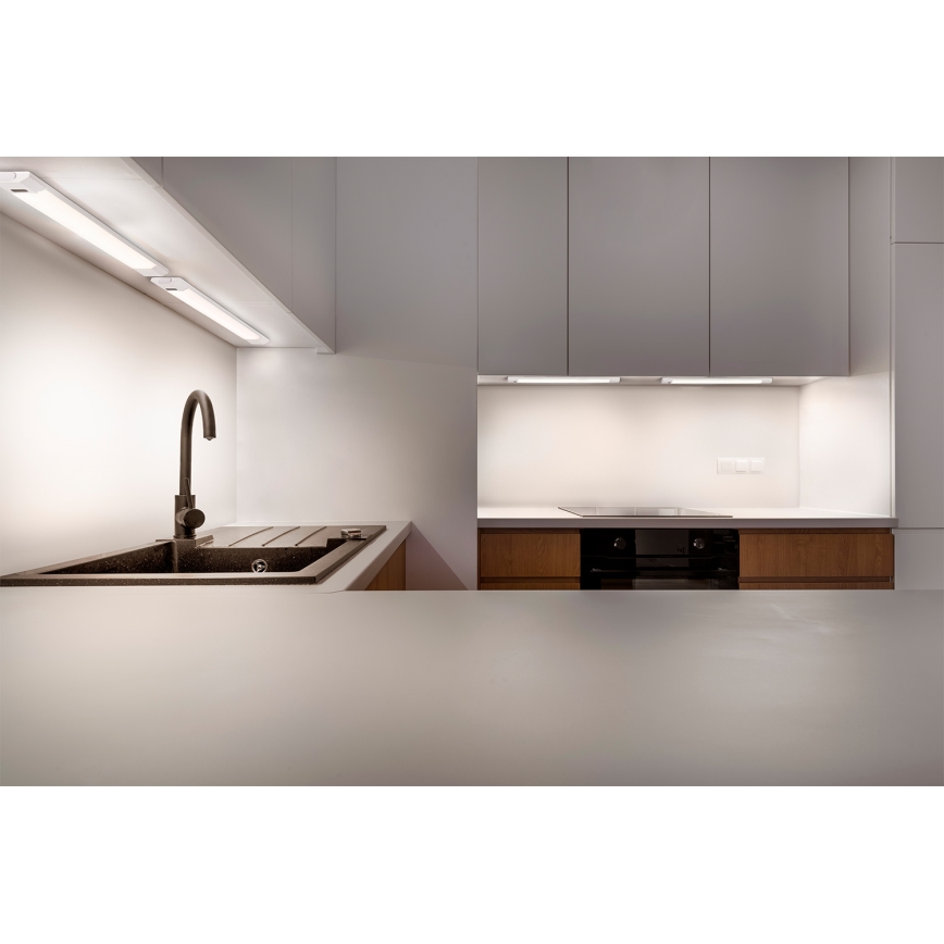 Osram - LED dæmpbar underskabslampe med bevægelsessensor LINEAR EDGE LED/8W/230V 3000/4000/6500K 50 cm hvid