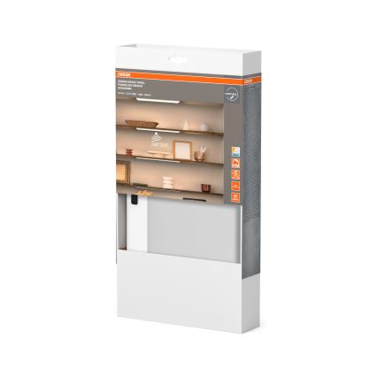 Osram - Dæmpbar LED-underskabslampe med bevægelsessensor UNDERCABINET LED/7,5W/230V 3000/4000/6500K 20x30 cm hvid
