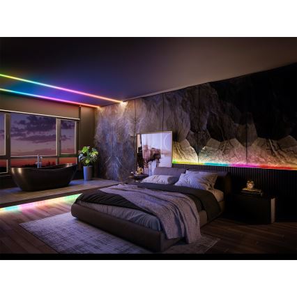Osram - LED RGB dæmpbart LED-lysbånd SMART+ MAGIC 3m LED/22W/230V Wi-Fi + fjernbetjening