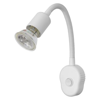 Osram - Fleksibel væglampe PLUG TUBE FLEX 1xGU10/5W/230V hvid