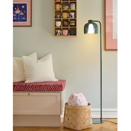 Osram - Gulvlampe DECOR COROLLE 1xE27/15W/230V grøn