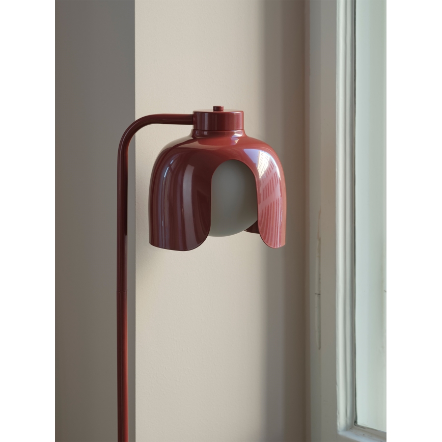 Osram - Gulvlampe DECOR COROLLE 1xE27/15W/230V rød