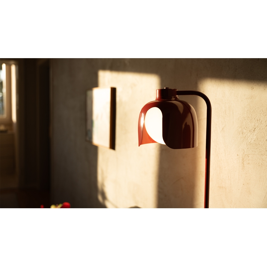 Osram - Gulvlampe DECOR COROLLE 1xE27/15W/230V rød