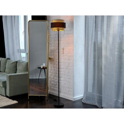 Osram - Gulvlampe DECOR HORNET 1xE27/10W/230V sort/guld