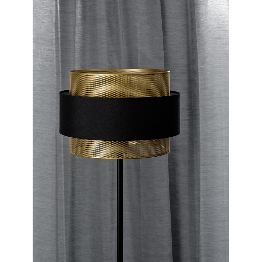 Osram - Gulvlampe DECOR HORNET 1xE27/10W/230V sort/guld