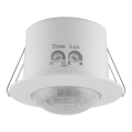 Osram - Indfældet bevægelsessensor 360° FLUSH 230 V hvid