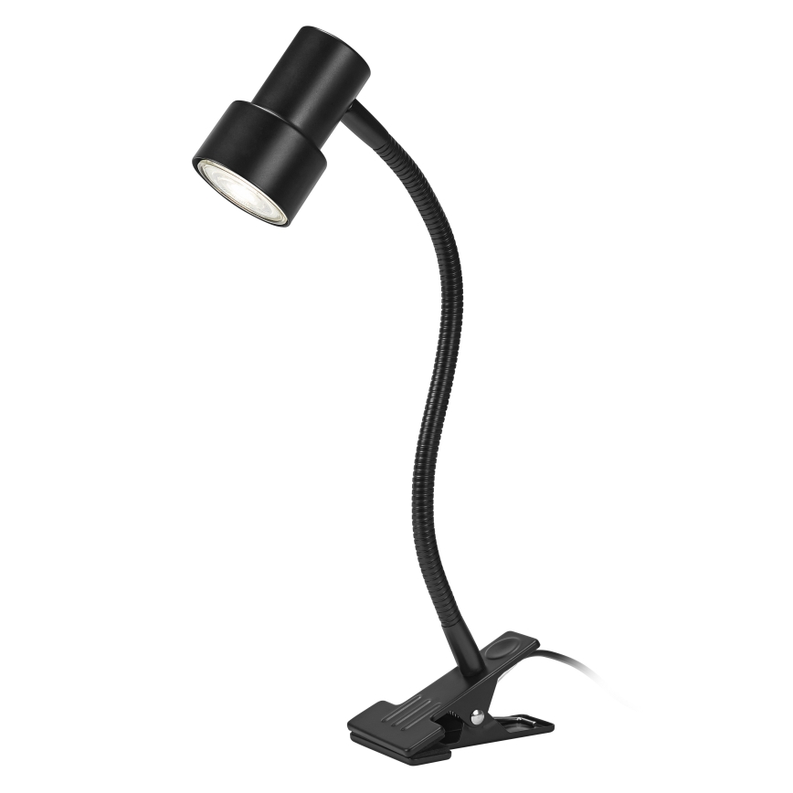 Osram - Lampe med klemme CLIP STEP FLEX 1xGU10/5W/230V sort
