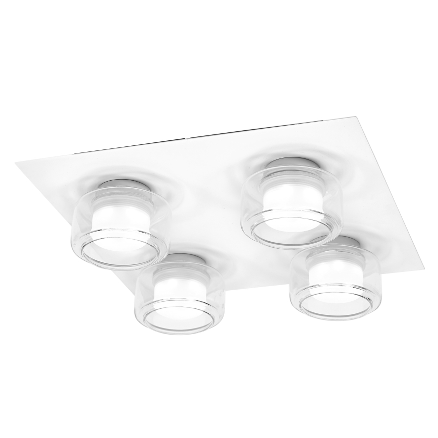 Osram - LED-loftlampe til badeværelse ORBIS FLAME 4xLED/5,5W/230V 3000/4000K IP44 hvid