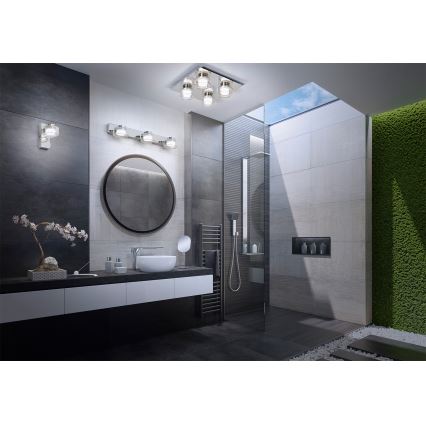 Osram - LED badeværelses væglampe ORBIS FLAME 3xLED/5,5W/230V 3000/4000K IP44 blank krom