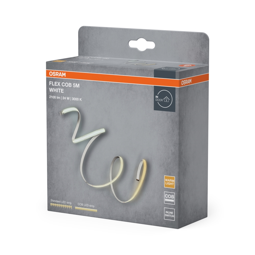 Osram - LED-bånd FLEX COB 5m LED/24W/230V