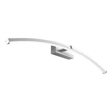 Osram - LED-belysning til badeværelsesspejl PLUTON LED/15W/230V 3000/4000K 80 cm IP44 blank krom