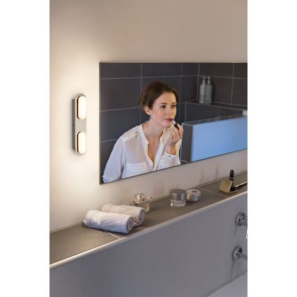 Osram - LED dæmpbar badeværelsesvæglampe SMART+ DUPLO LED/15W/230V 3000-6500K IP44 Wi-Fi