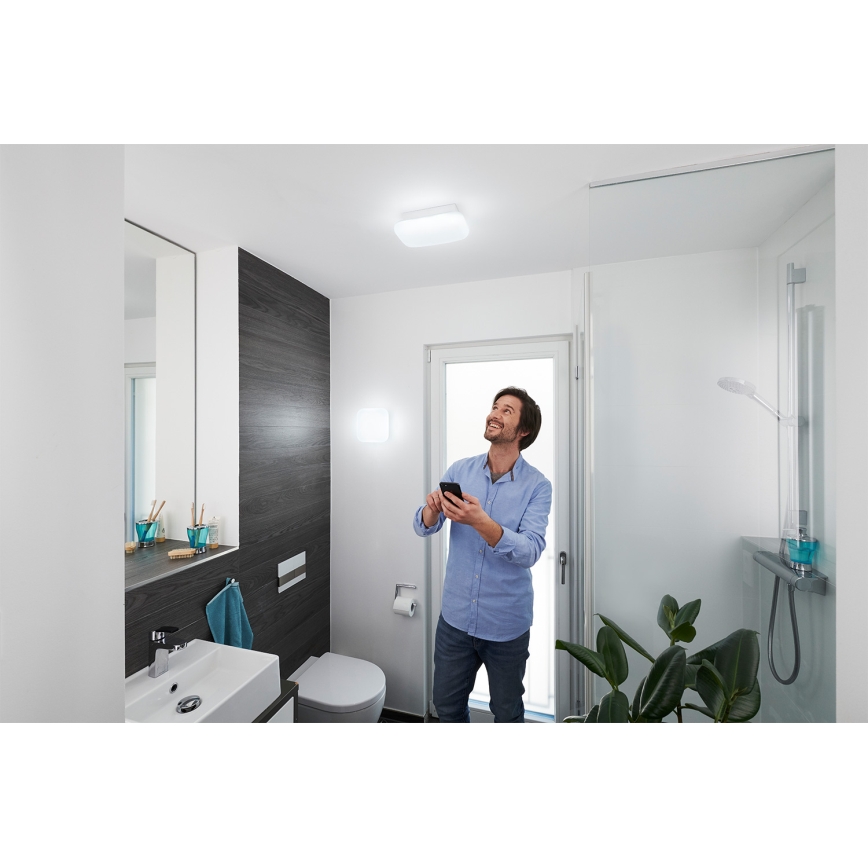 Osram - LED Dæmpbar loftlampe til badeværelse SMART+ AQUA LED/12W/230V 3000-6500K IP44 Wi-Fi