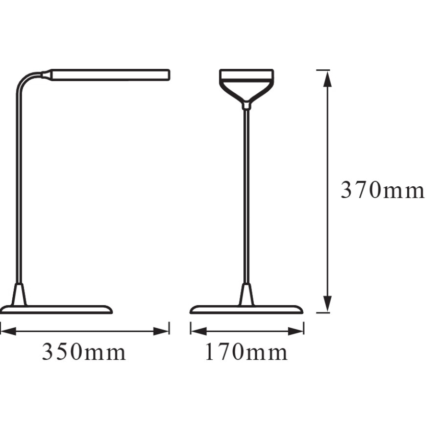 Osram - LED dæmpbar bordlampe PANAN LED/5W/5V