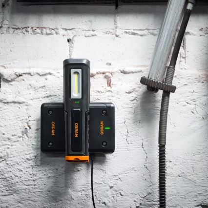 Osram - Dæmpbar genopladelig LED-inspektionslygte LEDINSPECT WIRE-FREE PRO 600 LED/5W/3,7V IP54 2600 mAh