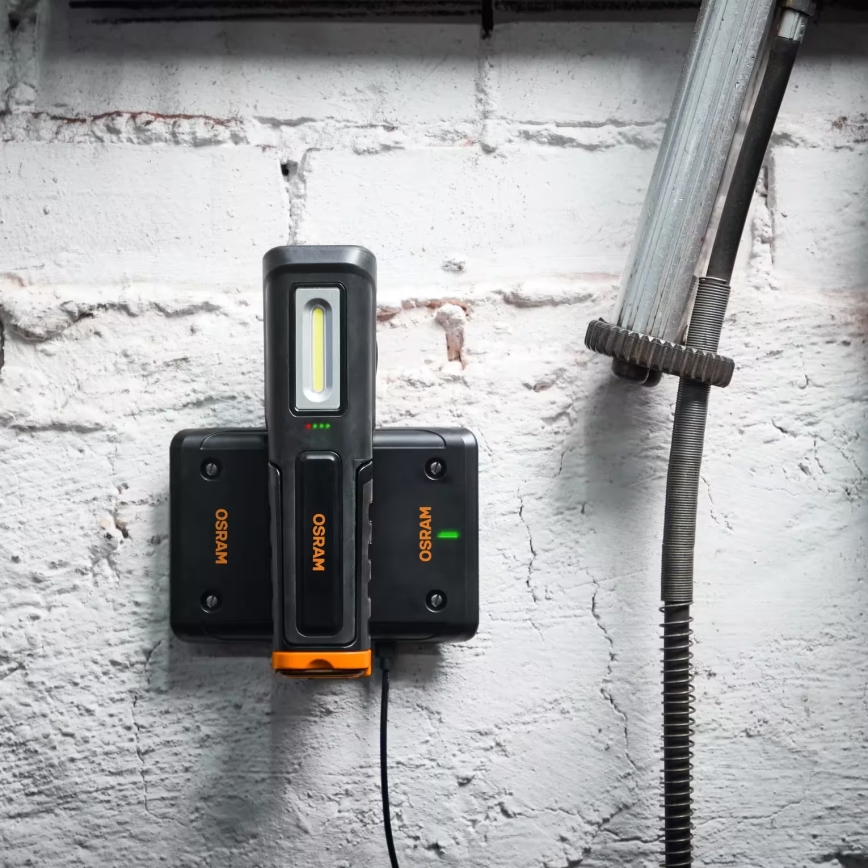 Osram - Dæmpbar genopladelig LED-inspektionslygte LEDINSPECT WIRE-FREE PRO 600 LED/5W/3,7V IP54 2600 mAh