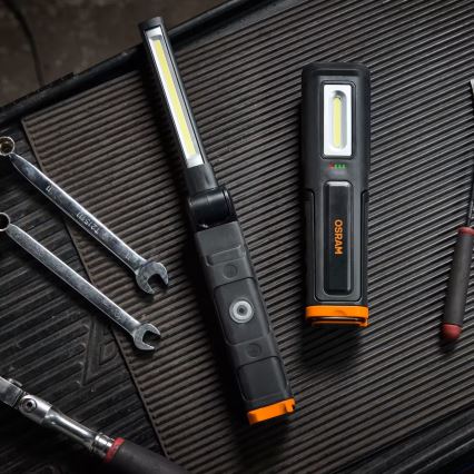 Osram - Dæmpbar genopladelig LED-inspektionslygte LEDINSPECT WIRE-FREE PRO 600 LED/5W/3,7V IP54 2600 mAh