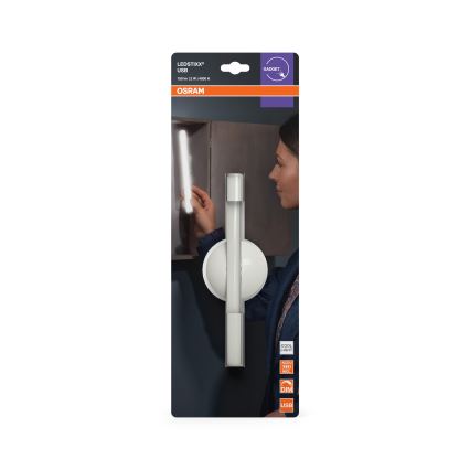 Osram - Genopladelig dæmpbar LED-orienteringslampe LEDSTIXX LED/2W/5V CRI 90 hvid
