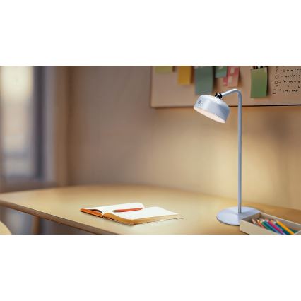 Osram - LED-dæmpbar genopladelig skrivebordslampe 3-i-1 DECOR HELPER LED/1,8W/5V hvid