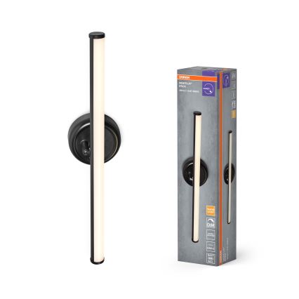 Osram - Dæmpbar genopladelig berøringsbetjent LED-væglampe NIGHTLUX LED/1,8W/5V sort
