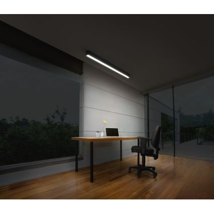 Osram - LED Dæmpbar loftarmatur OFFICE LINE LED/11/20/30W/230V 4000K 112,6 cm sort