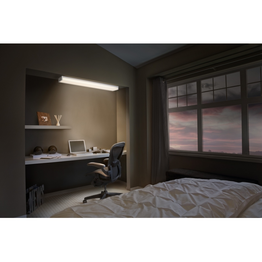 Osram - LED Dæmpbar loftarmatur OFFICE LINE LED/40W/230V 120 cm + fjernbetjening