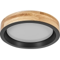Osram - LED dæmpbar loftlampe MARIANO LED/16W/230V Ø 31 cm eg/sort