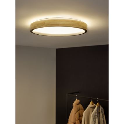 Osram - LED dæmpbar loftlampe MARIANO LED/16W/230V Ø 31 cm eg/sort