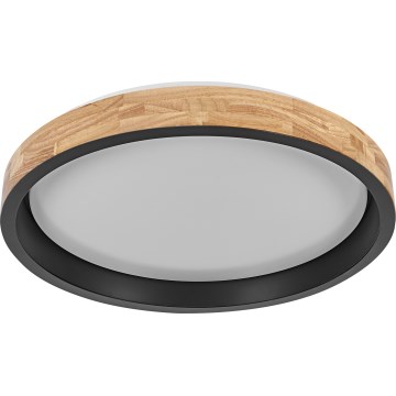 Osram - LED-dæmpbar loftlampe MARIANO LED/36W/230V Ø 51 cm eg/sort