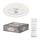 Osram - LED-dæmpbar loftlampe med ventilator SOLANO LED/26W/230V 3000/4000/6500K + fjernbetjening
