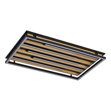 Osram - LED-dæmpbar loftlampe ORBIS ACOUSTIC LED/30W/230V 51x31 cm i fyrretræ