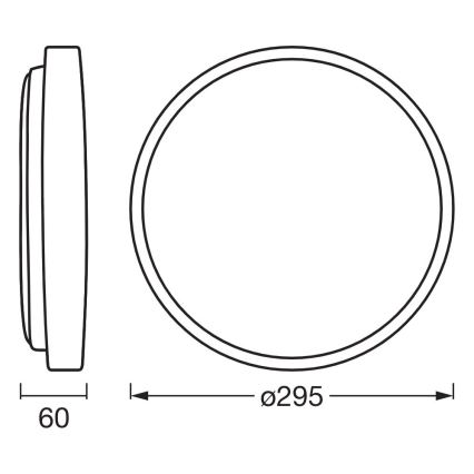 Osram - Dæmpbar LED-loftlampe ORBIS ALISON LED/16W/230V Ø 29,5 cm beige