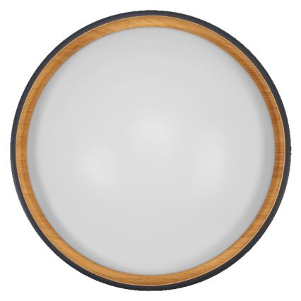 Osram - Dæmpbar LED-loftlampe ORBIS LIVIA LED/16W/230V Ø 30 cm antracit/brun